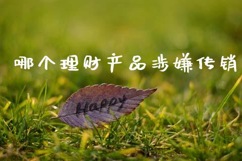 哪个理财产品涉嫌传销_https://www.apanben.com_在线喊单_第1张