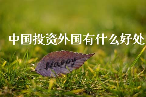 中国投资外国有什么好处_https://www.apanben.com_国际财经_第1张