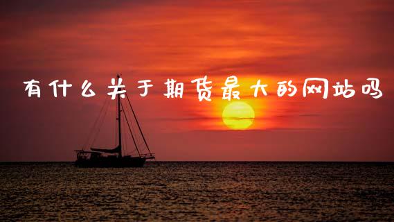 有什么关于期货最大的网站吗_https://www.apanben.com_股市指导_第1张