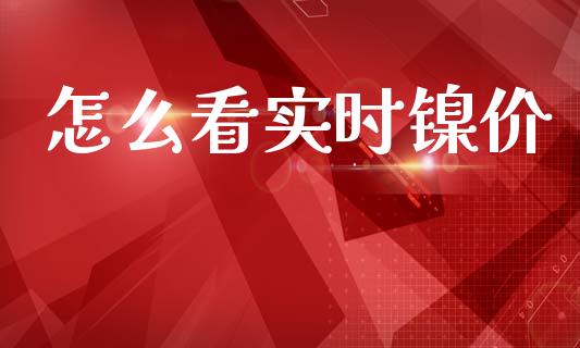 怎么看实时镍价_https://www.apanben.com_财经资讯_第1张