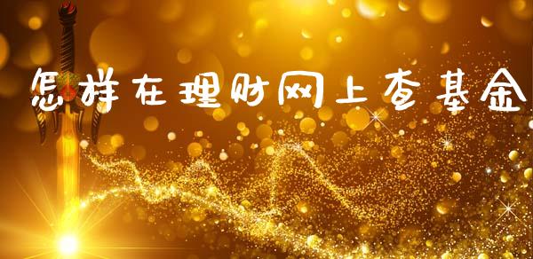 怎样在理财网上查基金_https://www.apanben.com_财经资讯_第1张