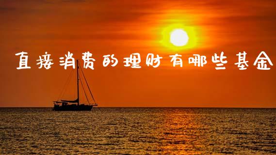 直接消费的理财有哪些基金_https://www.apanben.com_财经资讯_第1张