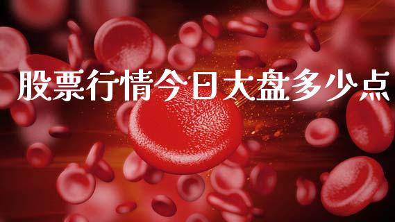 股票行情今日大盘多少点_https://www.apanben.com_股市指导_第1张