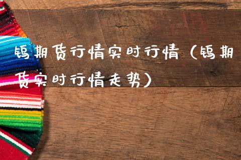 钨期货行情实时行情（钨期货实时行情走势）_https://www.apanben.com_期货学院_第1张