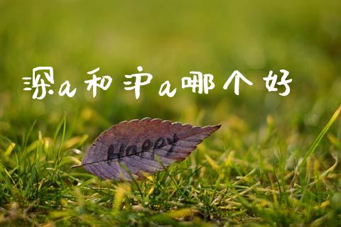 深a和沪a哪个好_https://www.apanben.com_国际财经_第1张