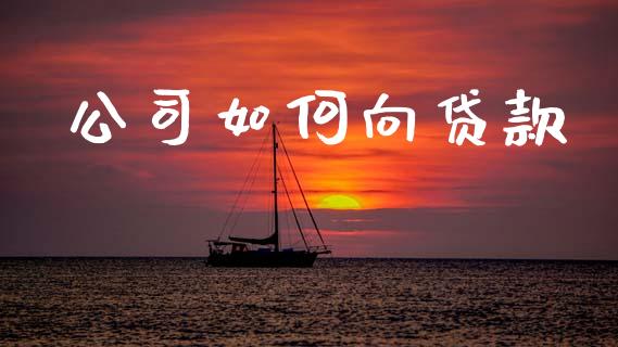 公司如何向贷款_https://www.apanben.com_股票怎么玩_第1张