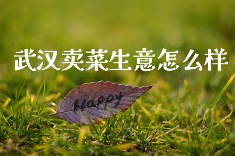 武汉卖菜生意怎么样_https://www.apanben.com_国际期货_第1张