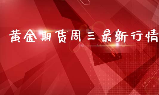 黄金期货周三最新行情_https://www.apanben.com_国际期货_第1张