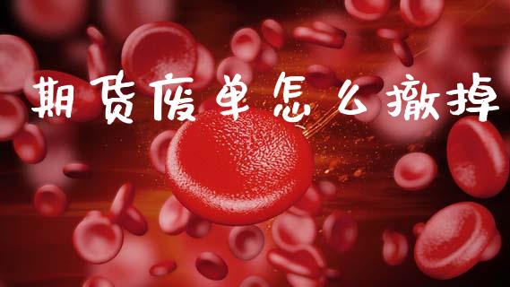 期货废单怎么撤掉_https://www.apanben.com_股市分析_第1张