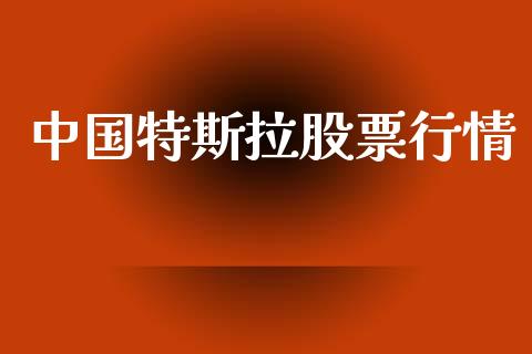 中国特斯拉股票行情_https://www.apanben.com_股票怎么玩_第1张