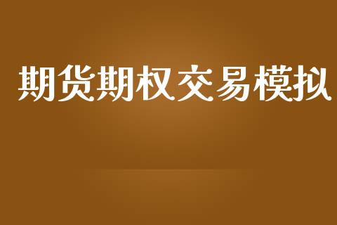 期货期权交易模拟_https://www.apanben.com_股市指导_第1张