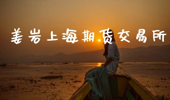 姜岩上海期货交易所_https://www.apanben.com_财经资讯_第1张