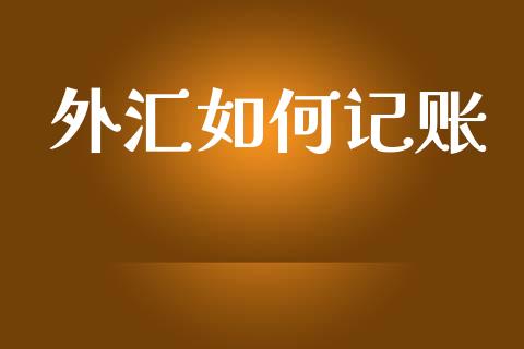 外汇如何记账_https://www.apanben.com_国际财经_第1张