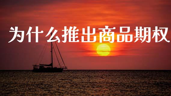 为什么推出商品期权_https://www.apanben.com_股市指导_第1张