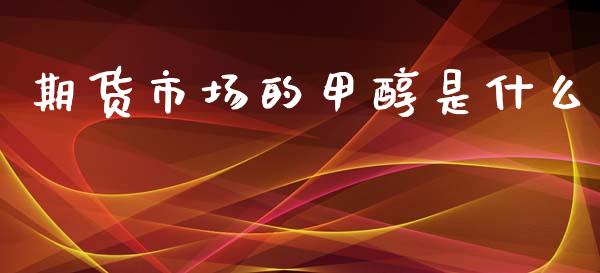 期货市场的甲醇是什么_https://www.apanben.com_期货学院_第1张