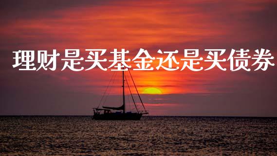 理财是买基金还是买债券_https://www.apanben.com_国际财经_第1张