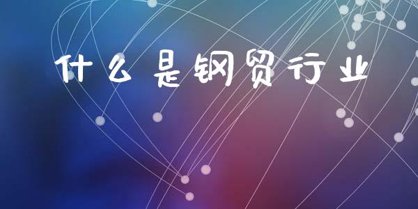 什么是钢贸行业_https://www.apanben.com_财经资讯_第1张