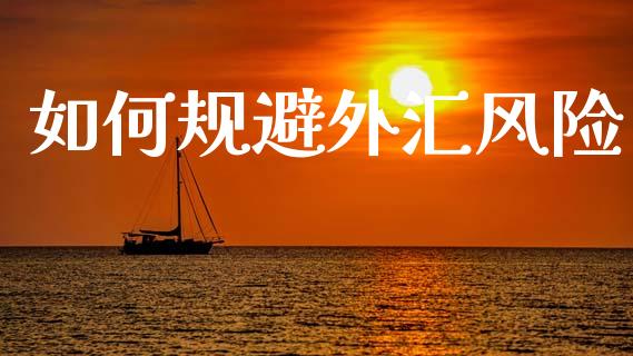 如何规避外汇风险_https://www.apanben.com_国际财经_第1张