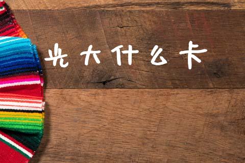 光大什么卡_https://www.apanben.com_在线喊单_第1张