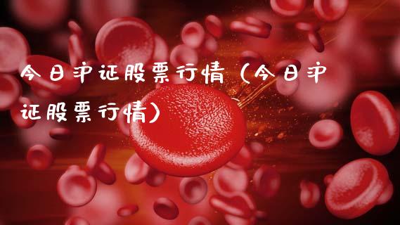 今日沪证股票行情（今日沪证股票行情）_https://www.apanben.com_股票怎么玩_第1张
