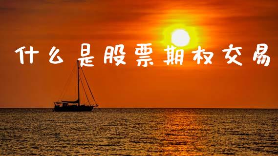 什么是股票期权交易_https://www.apanben.com_国际期货_第1张