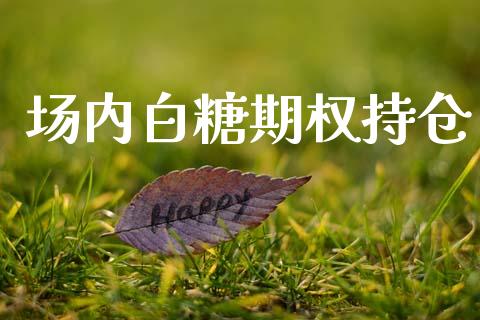 场内白糖期权持仓_https://www.apanben.com_国际财经_第1张
