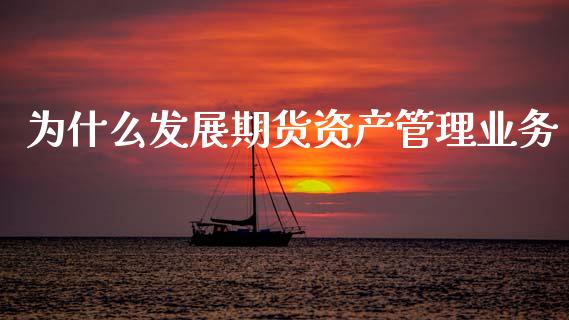 为什么发展期货资产管理业务_https://www.apanben.com_股票怎么玩_第1张