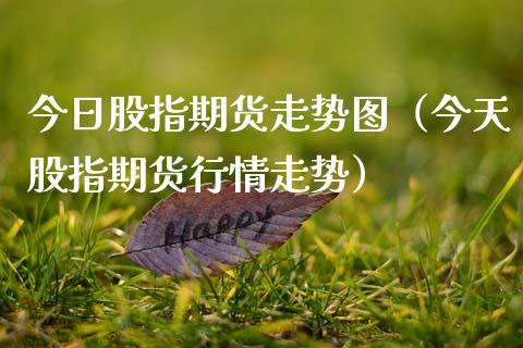 今日股指期货走势图（今天股指期货行情走势）_https://www.apanben.com_期货学院_第1张