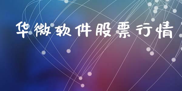 华微软件股票行情_https://www.apanben.com_股票怎么玩_第1张