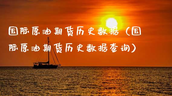 国际原油期货历史数据（国际原油期货历史数据查询）_https://www.apanben.com_期货学院_第1张