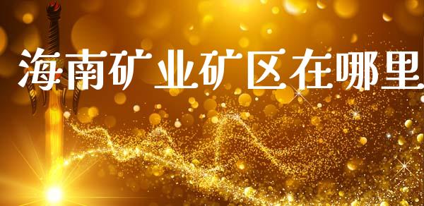 海南矿业矿区在哪里_https://www.apanben.com_国际财经_第1张