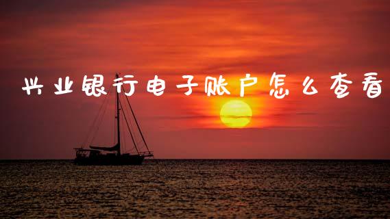 兴业银行电子账户怎么查看_https://www.apanben.com_期货学院_第1张