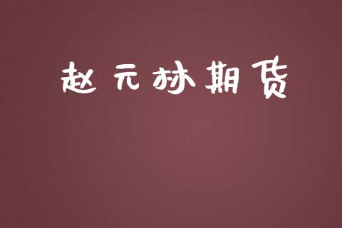 赵元林期货_https://www.apanben.com_国际期货_第1张