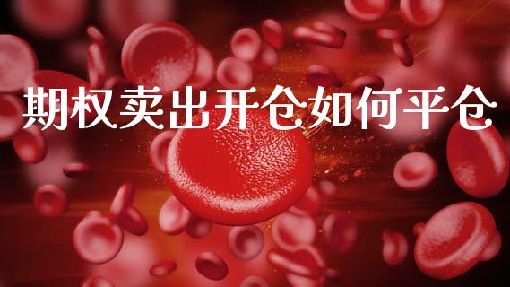 期权卖出开仓如何平仓_https://www.apanben.com_国际财经_第1张