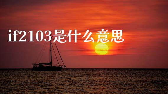 if2103是什么意思_https://www.apanben.com_在线喊单_第1张