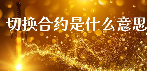 切换合约是什么意思_https://www.apanben.com_股市指导_第1张