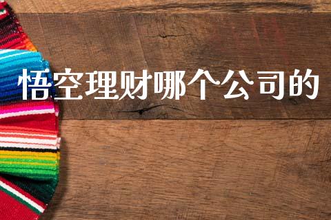 悟空理财哪个公司的_https://www.apanben.com_在线喊单_第1张