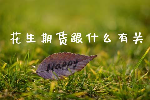 花生期货跟什么有关_https://www.apanben.com_国际期货_第1张