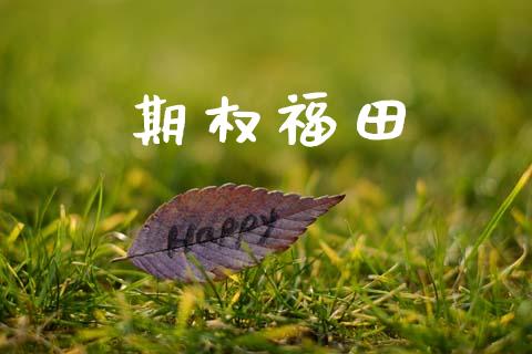 期权福田_https://www.apanben.com_股市指导_第1张