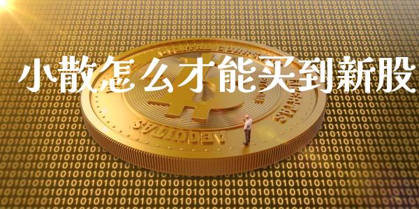 小散怎么才能买到新股_https://www.apanben.com_期货学院_第1张