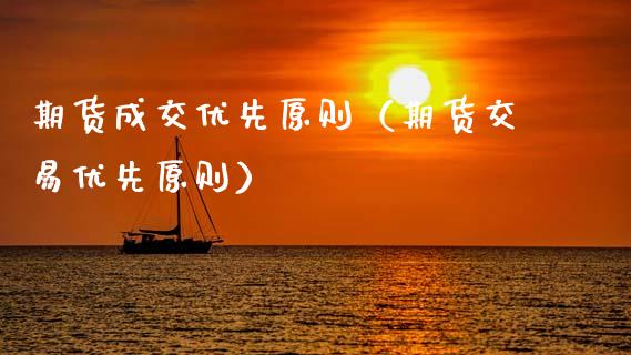 期货成交优先原则（期货交易优先原则）_https://www.apanben.com_国际期货_第1张
