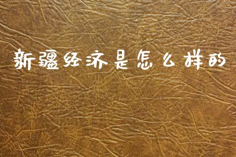新疆经济是怎么样的_https://www.apanben.com_在线喊单_第1张
