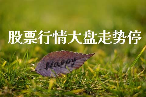 股票行情大盘走势停_https://www.apanben.com_股市指导_第1张