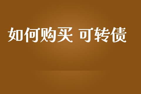 如何购买 可转债_https://www.apanben.com_在线喊单_第1张