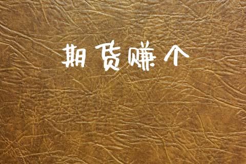 期货赚个_https://www.apanben.com_期货学院_第1张
