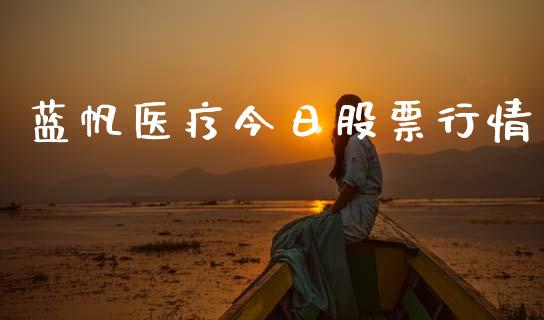蓝帆医疗今日股票行情_https://www.apanben.com_股市分析_第1张
