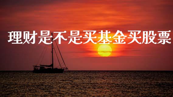 理财是不是买基金买股票_https://www.apanben.com_国际财经_第1张