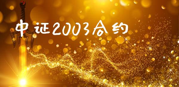 中证2003合约_https://www.apanben.com_股市分析_第1张