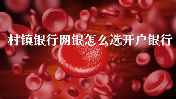 村镇银行网银怎么选开户银行_https://www.apanben.com_国际期货_第1张