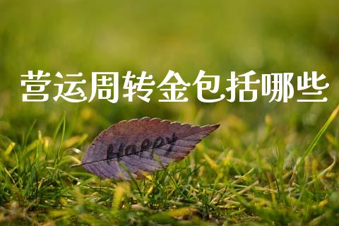营运周转金包括哪些_https://www.apanben.com_国际财经_第1张